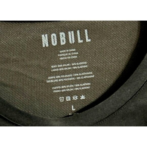 Nobull Mens Black Performance Compression T-Shirt Size L - Picture 3 of 6